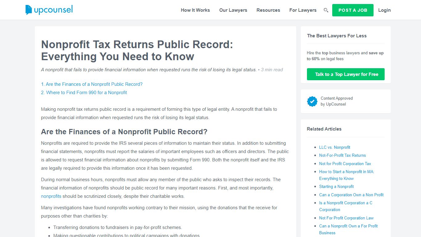Nonprofit Tax Returns Public Record: Everything You Need to Know